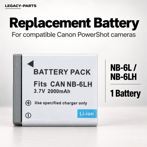 6lh battery for canon - nb-6lh,