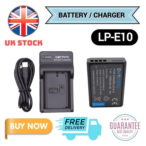 E10 battery charger for - lp-e10, /