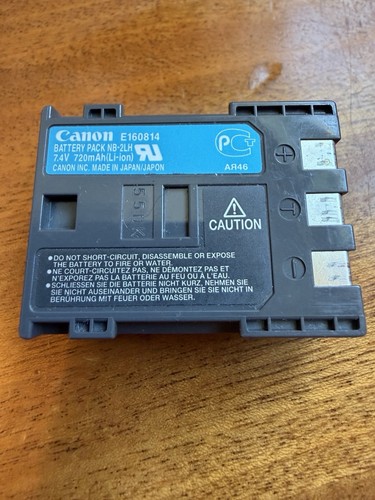 Genuine canon 2lh battery - nb-2lh,