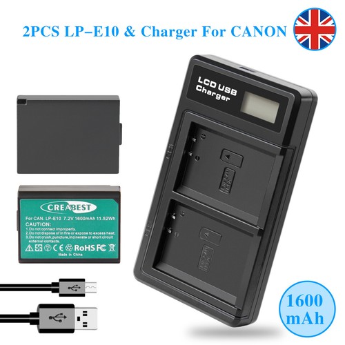 E10 battery charger for - battery, +charger