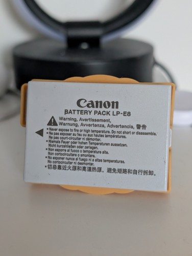 Canon lithium ion - lp-e8, lithium-ion