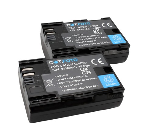E6p battery for - 2x, canon