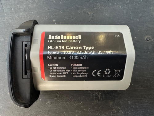 Hahnel e19 battery - hahnel, (canon