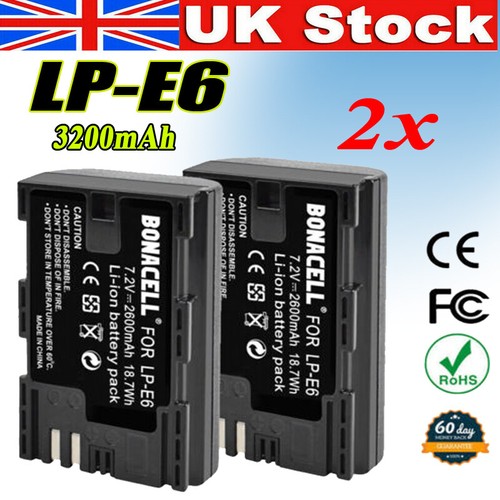 Battery for canon eos - 2x,
