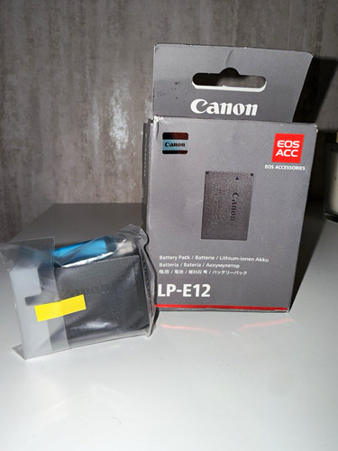 Canon e12 ion battery - li-ion,