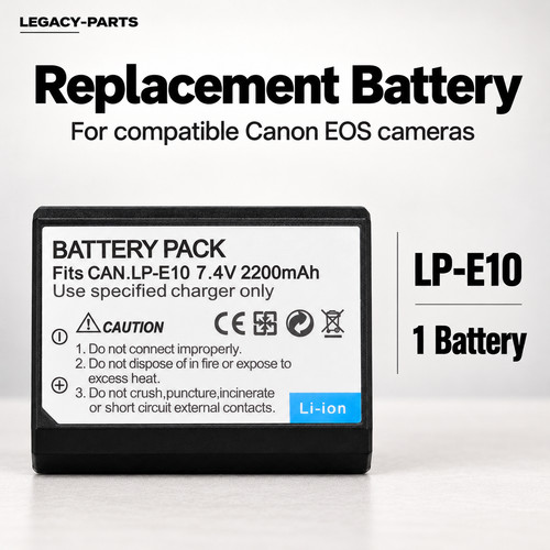 Battery for canon - canon, 1100d