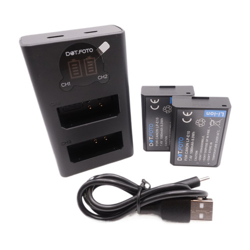 E10 battery usb lcd - x,