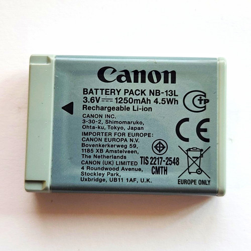 Canon 13l battery - canon,