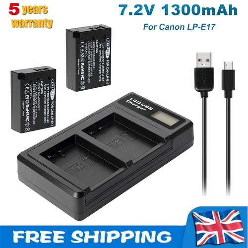E17 battery dual - lp-e17, &dual