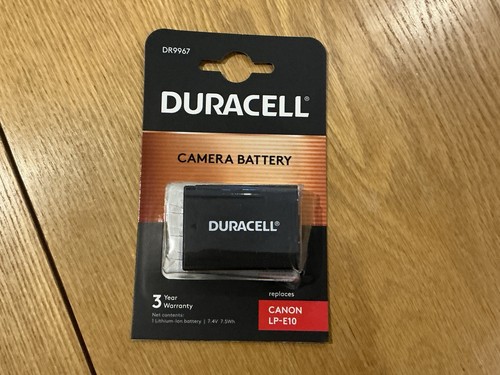 Duracell canon camera battery - duracell,