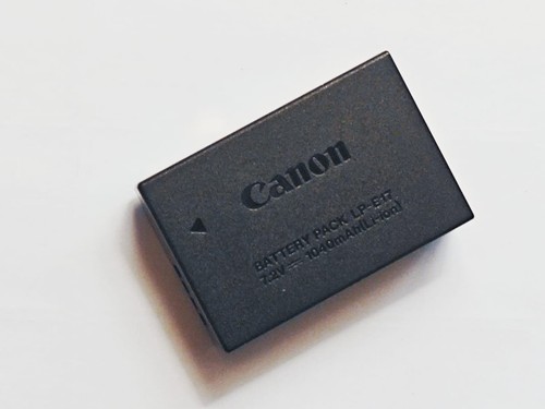 Genuine canon e17 - canon, battery
